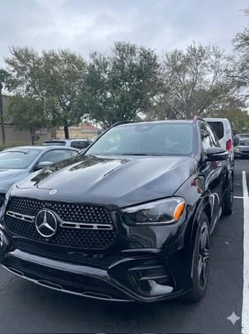 Mercedes-Benz GLE SUV — available for rent